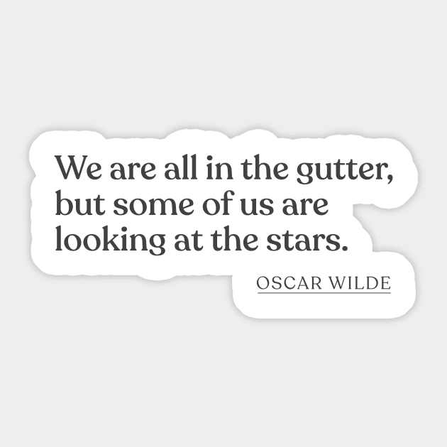 If one can not enjoy reading a book (Oscar Wilde Sticker)