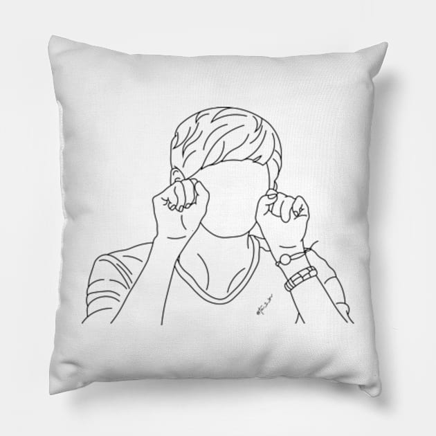 High Kick 3 Pillow by ayshatazin