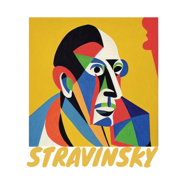 Igor Stravinsky by Cryptilian