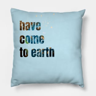 Alien invasion Pillow