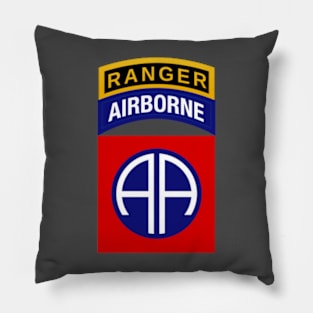 82nd Airborne Ranger Tab - Side of Chest Pillow