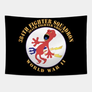 384th Fighter Squadron - 364th Fighter Group - WWII X 300 Tapestry