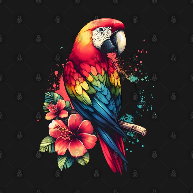 parrot lover by vaporgraphic