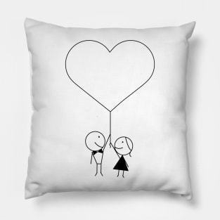 love is in the air Pillow