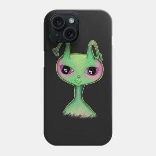 Alienne the Alien Girl Phone Case