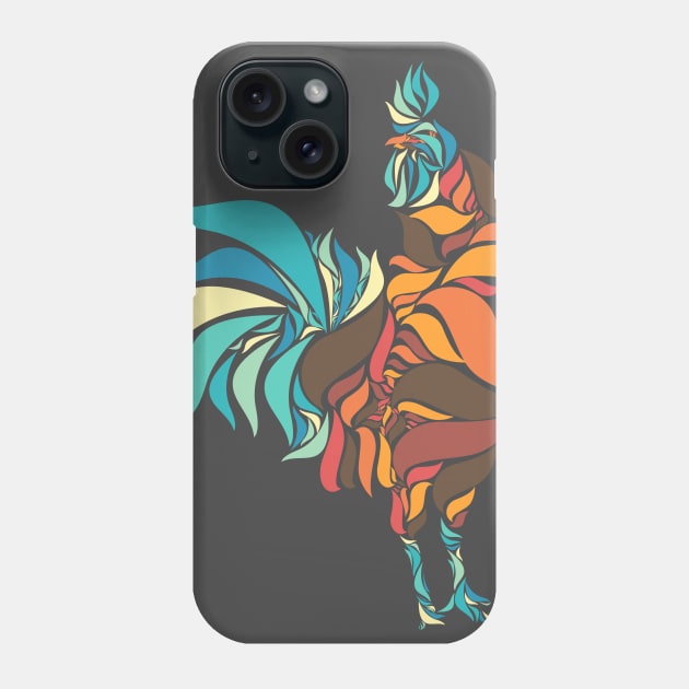 Rooster Phone Case by KingOfCrazy