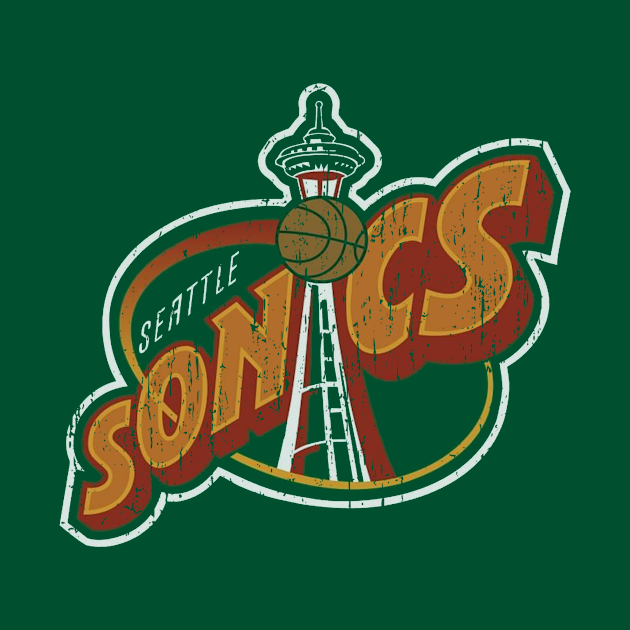 Seattle Supersonics by Bigfinz