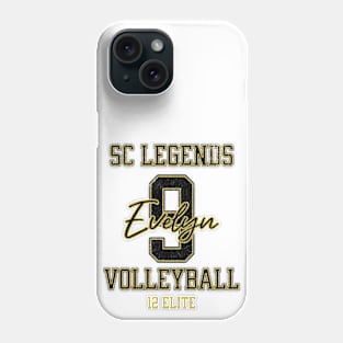 Evelyn #9 SC Legends (12 Elite) - White Phone Case