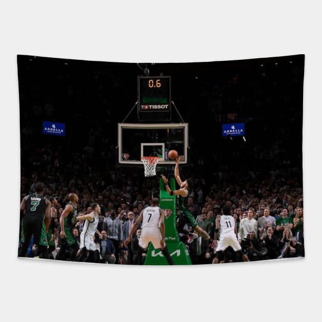 Tatum wins it for Boston over Brooklyn Tapestry by GrizzlyPeakApparel