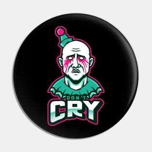 Horror graphic ‘don’t cry’ Pin