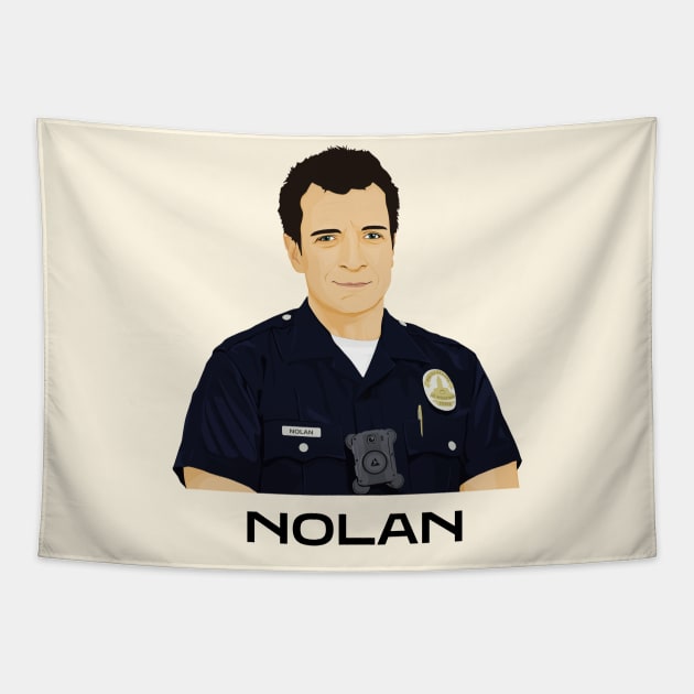 Nolan v1 | The Rookie - Season 4 Tapestry by gottalovetherookie