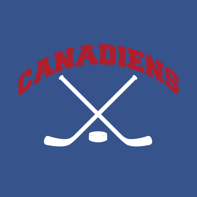 Canadiens Hockey Small Logo by CovpaTees