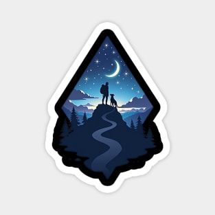 Summit Companions: Adventure Awaits Magnet
