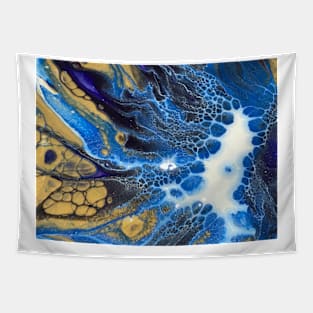 Blue Cells Tapestry