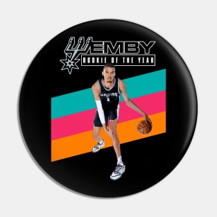 Wemby Rookie of the year Pin