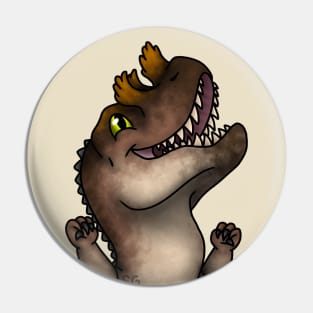 Happy Ceratosaurus Pin