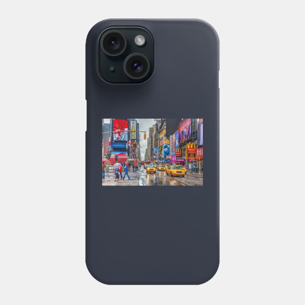 Another Rainy Day In New York Phone Case by tommysphotos