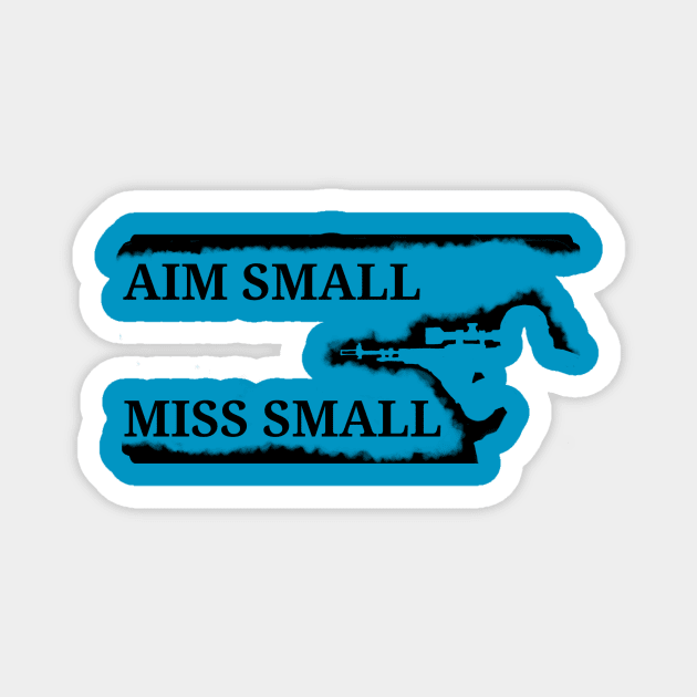 2nd Amendment Aim Small Miss Small 2 Magnet by disposable762