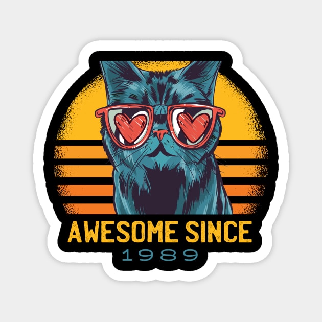 Awesome Since 1989 Magnet by WPKs Design & Co