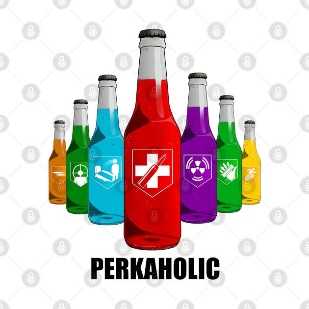 Zombie Perks in Triangle Perkaholic on Maroon by LANStudios