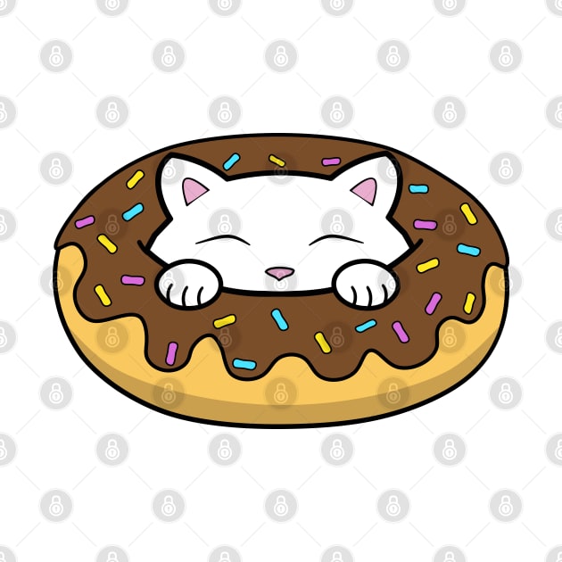 Chocolate Doughnut Cats by Purrfect