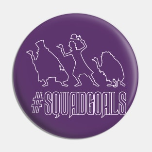 Hitchhiking Ghosts Squad Pin