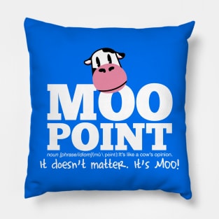 Moo Point Pillow