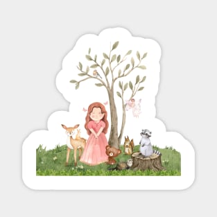 The Girl Who Lived in the Woods Magnet