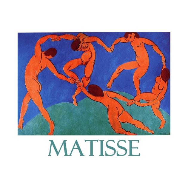 Dance II (1910) by Henri Matisse by Naves