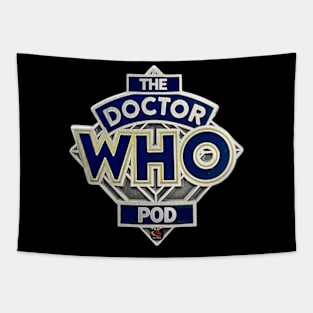 TheDrWhoPod Logo Design! Tapestry