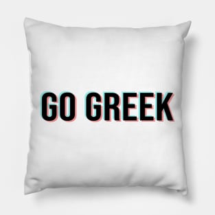 3D GO GREEK Pillow