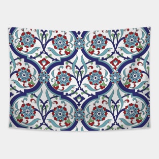 Arabic Turkish pattern #3 - Iznik decor Tapestry