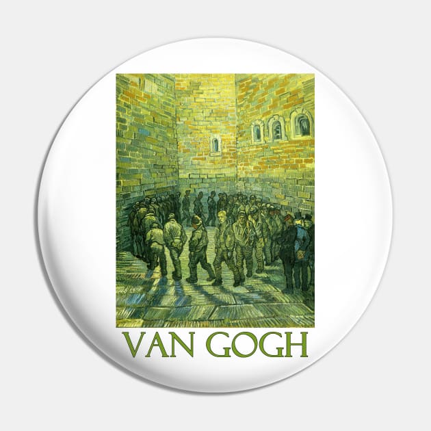 Prisoners Exercising by Vincent van Gogh Pin by Naves