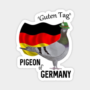 Pigeon of Germany Greeting Magnet