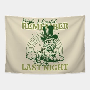 Funny Leprechaun st paddys day Tapestry