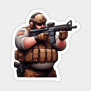 Tactical Fatman Magnet