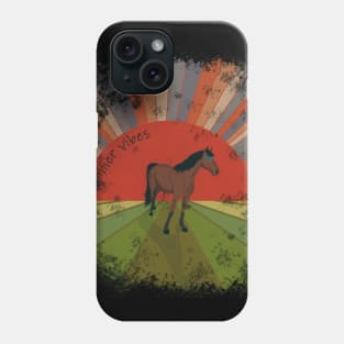 Summer vibes - horse edition Phone Case