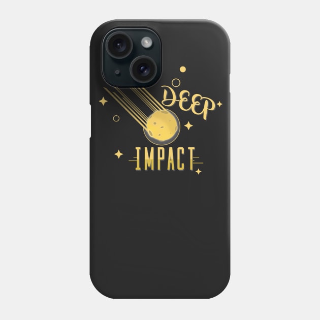 Deep Impact Phone Case by GraphicTitan