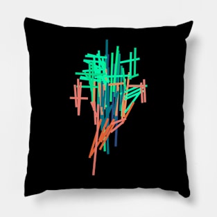 Abstract Mystic Color Graphic Pillow