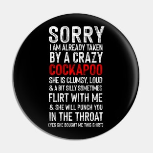 Crazy Cockapoo / Meme Humor Pin