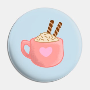 Cute Lovely Cocoa Mug Pin