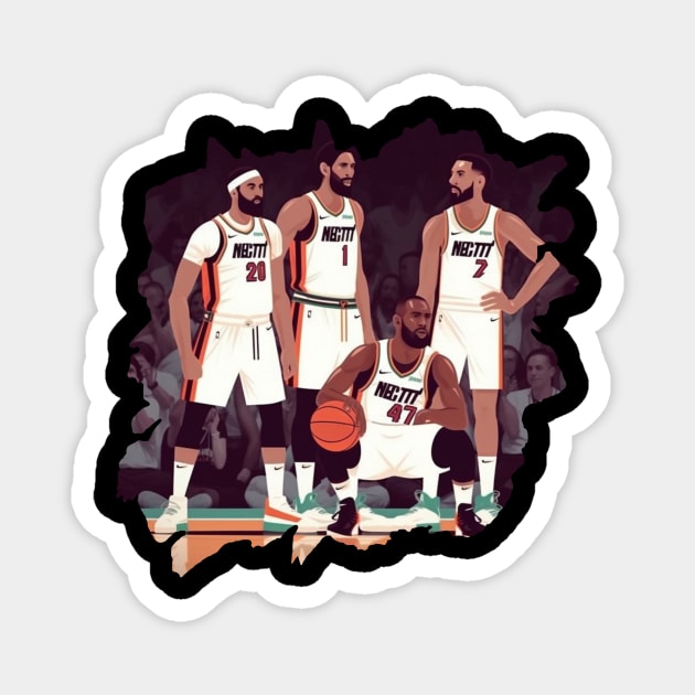 Miami Heat Magnet by Pixy Official