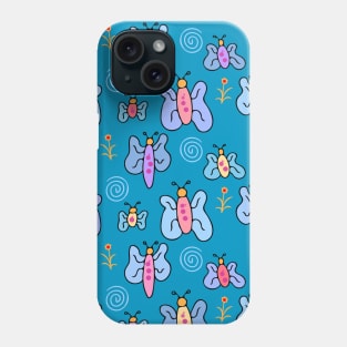 Cute and Colorful Butterfly Pattern Phone Case