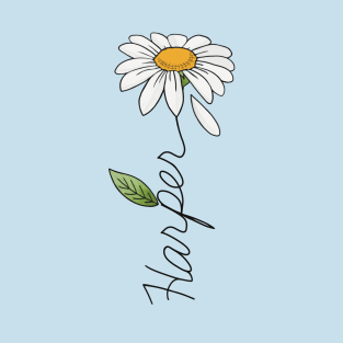 Harper - Daisy Design T-Shirt