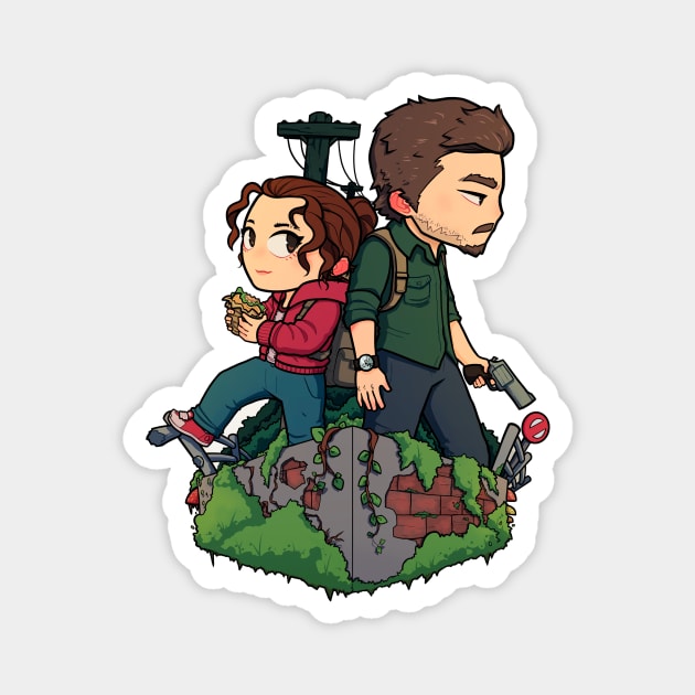 Ellie and Joel Magnet by Susto