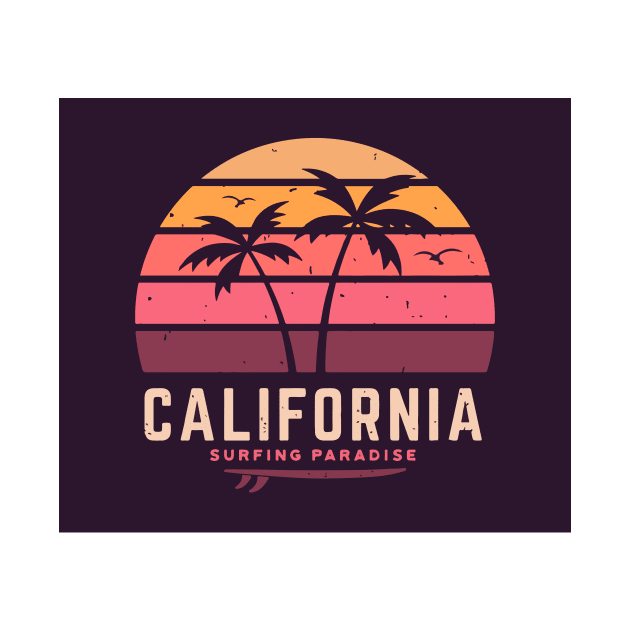 Beach California by timegraf