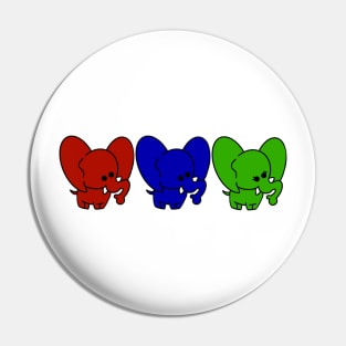 RBG Elephant family Pin