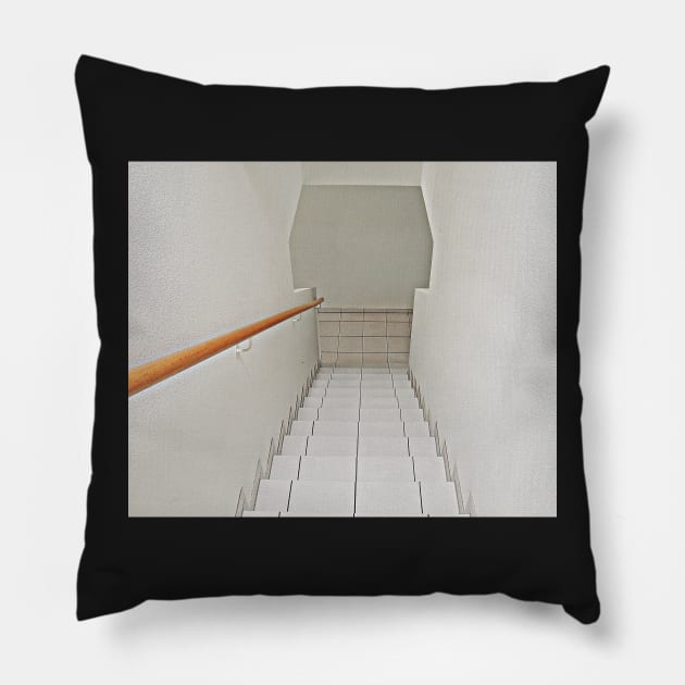 Neat Descent Pillow by AlexaZari