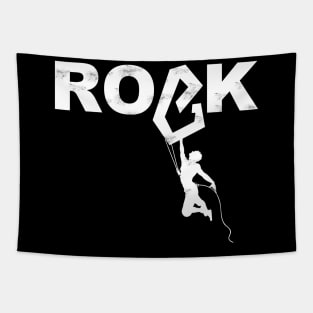 ROCK Climbing Mountain Climbing Tapestry