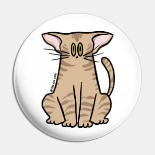 Oriental Cat Pin